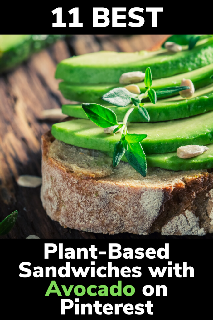 11 Best Plant-Based Sandwiches with Avocado on Pinterest